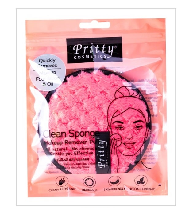 Pritty Cleansing Sponge | Pink | Oues002