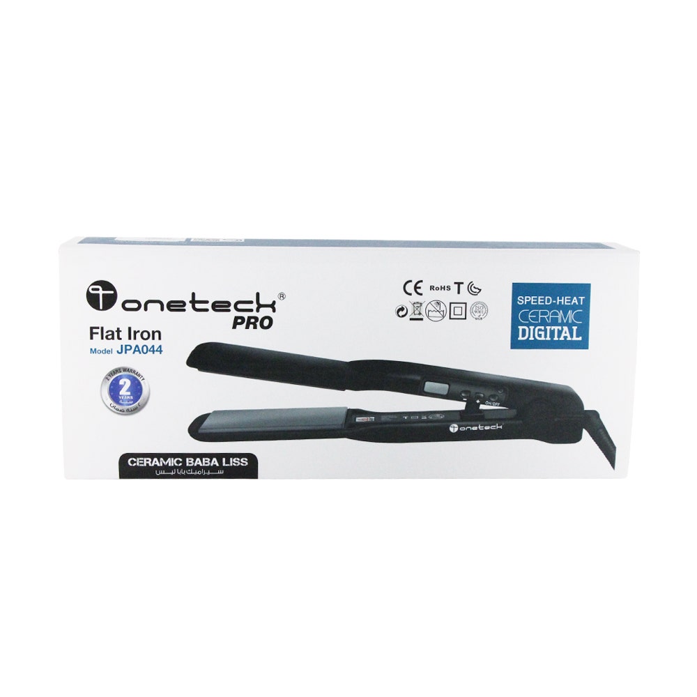 Onetech Flat Iron | Black - 1 Pc