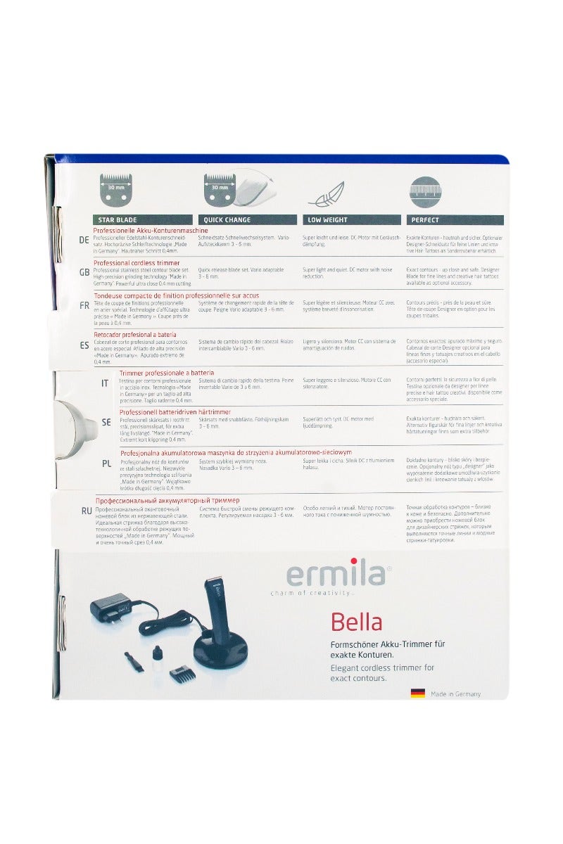 Ermila Bella Black Hair Trimmer