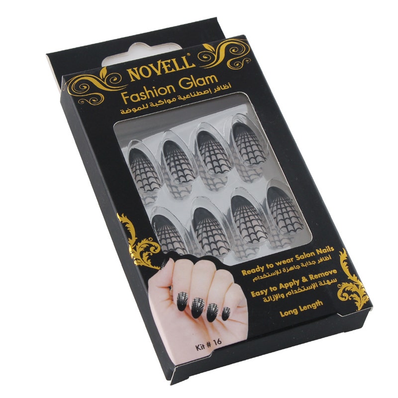 Novell Artificial Fashion Nail Kit#16 | 1 Kit