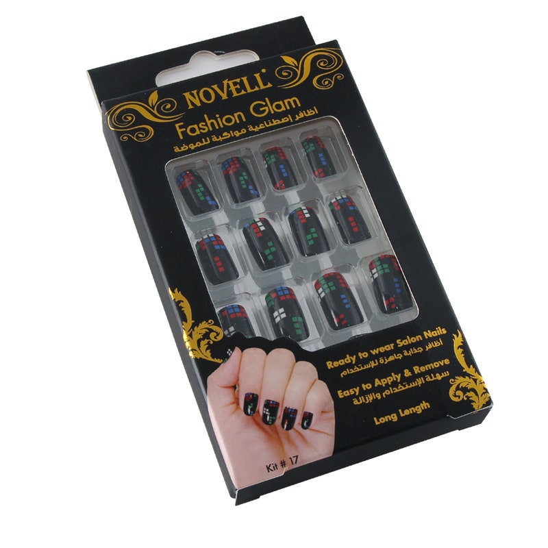 Novell Artificial Fashion Nail Kit#17 | 1 Kit