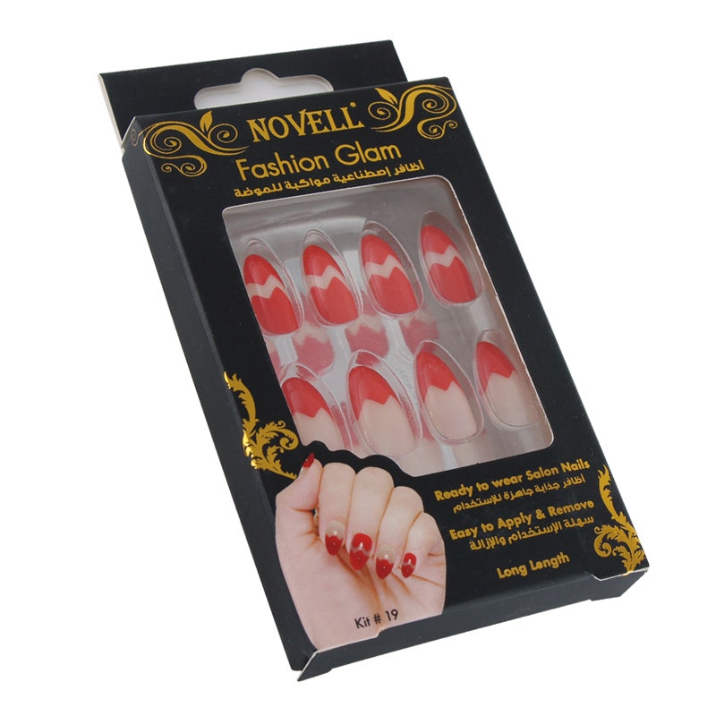 Novell Artificial Fashion Nail Kit#19 | 1 Kit