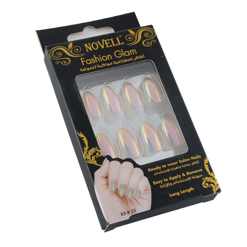 Novell Artificial Fashion Nail Kit#25 | 1 Kit