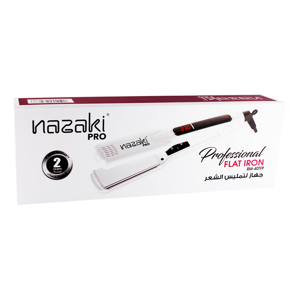 Nazaki Hair Straightener Nazaki Pro Rm-40Tfp