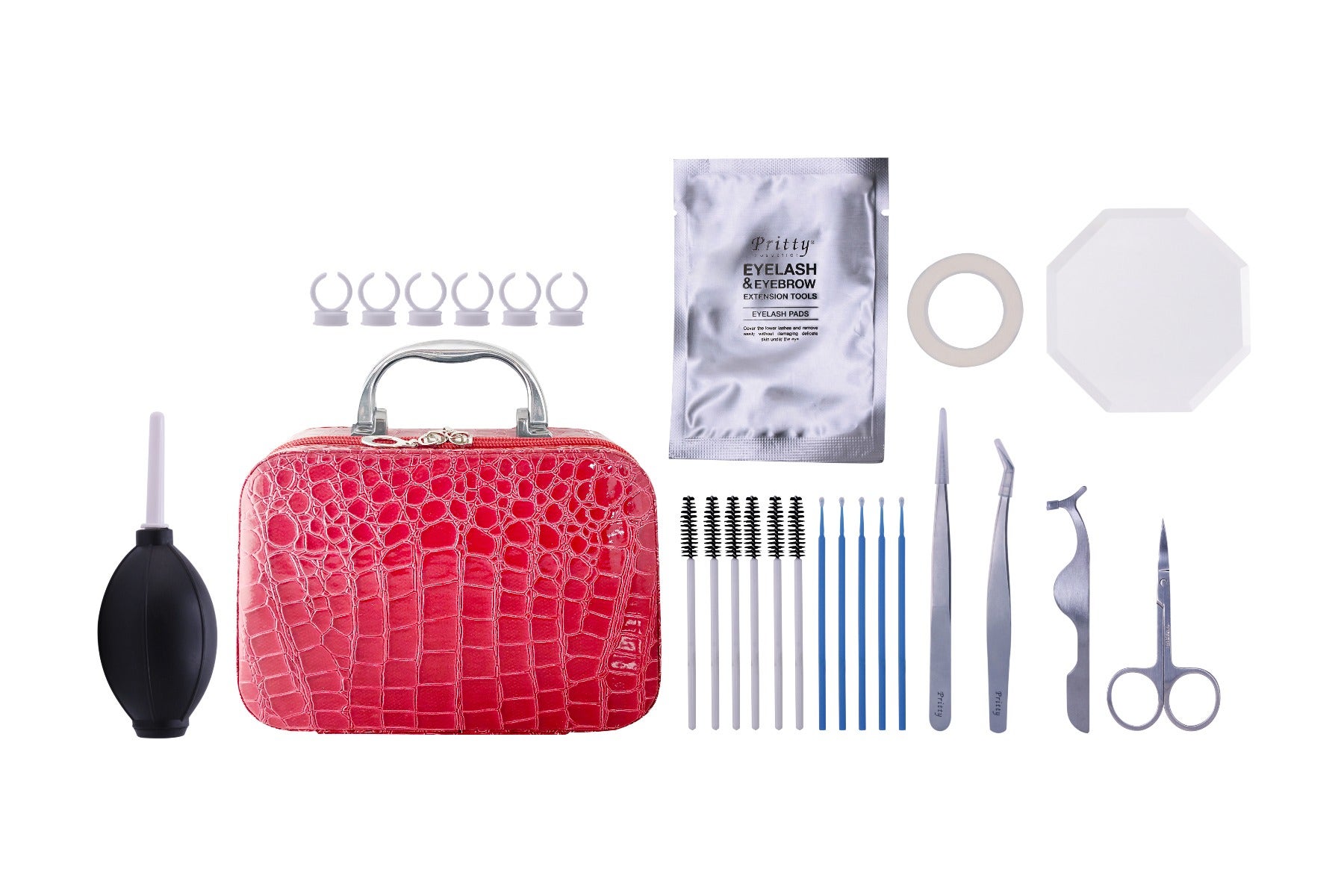 Pritty Pritty Eyelash&amp;Brow Extension Tool Kit