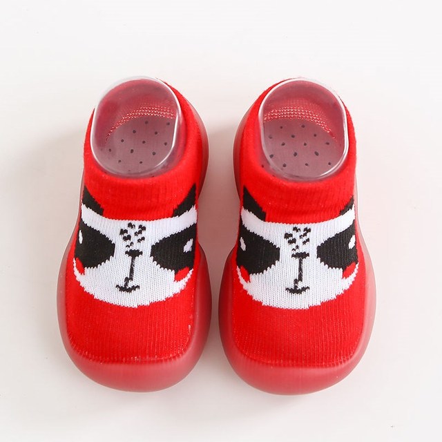 Baby sock shoes anti-skid spring autumn cartoon animal breathable shoes baby girl baby boy soft TPE sole baby boy casual shoes