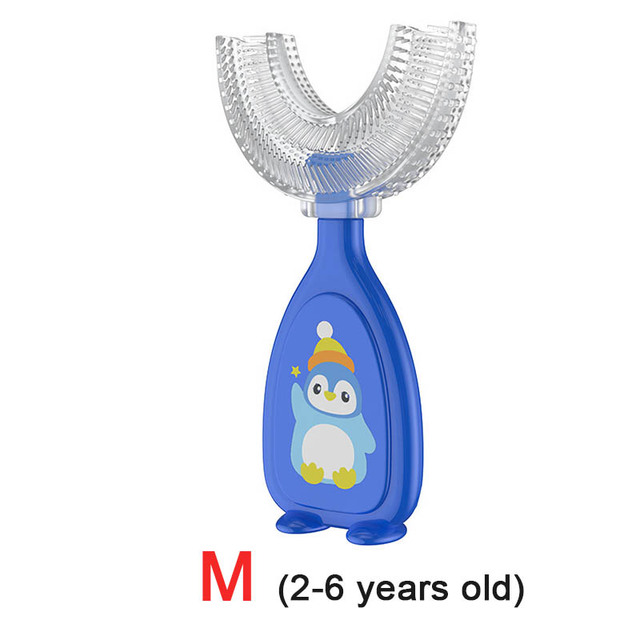 Baby Toothbrush Children Dental Oral Care Cleaning Brush Soft Silicone Teeth Baby New Born Baby Products 2-12Y