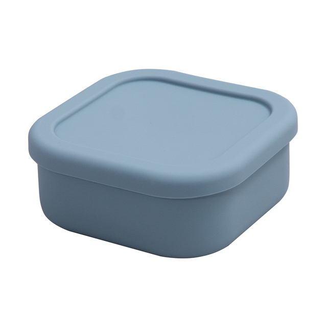 Baby Silicone Bowl Lunch Box Lunch Box With Lid Leakproof Soft Silicone Fresh Keeping Food Grade Silicone Material