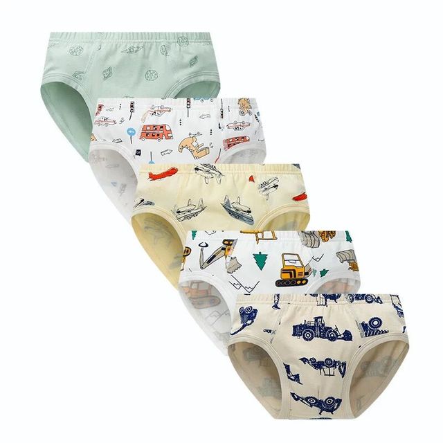 5pcs/lot Boys Panties Boys Underwear Cartoon Pants Panties For Baby Boy Kids Clothes Teenager Comfortable Briefs