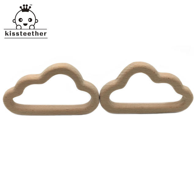 Natural Wood Teether Organic Teether For Kids Natural Teeth Grassing Toy Toy Newborn Gift