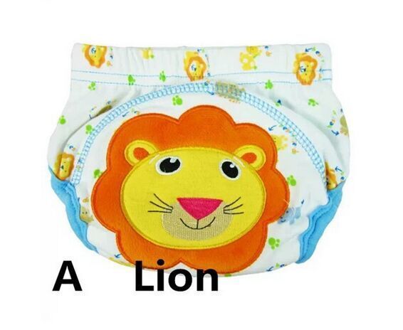 6pcs/lot Baby Training Pants Study Children Diaper Underwear/Infant Learn Panties Newborn 80/90/100