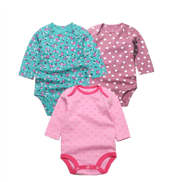 3pcs/lot Newborn Baby Underwear Set 100% Cotton Baby Boys Girls Pajamas Infant Clothes Long Sleeve Underwear Baby Clothes