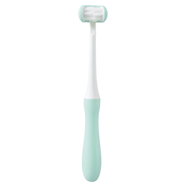 Baby Training Toothbrush Oral Care Baby Toothbrush Safety Triple Ribbon Brush Kindergarten Oral Health Care Products