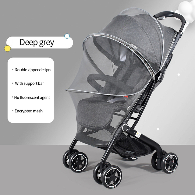 Baby Stroller Mosquito Net Full Cover Universal Pram Anti Mosquito Net High Quality Summer Pushchair Mosquito Net Breathable