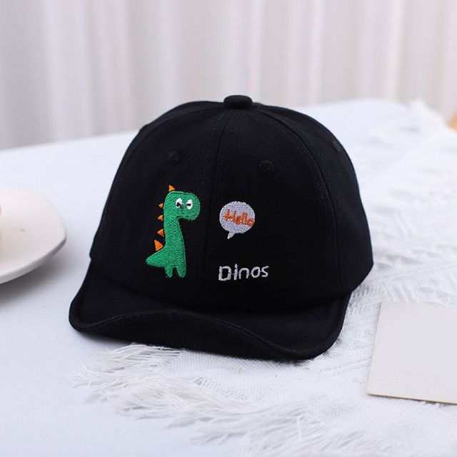 Baby Baseball Hat Caps For Kids Cartoon Dinosaur Print Baby Boy Girl Travel Sun Caps Toddler Hats Gift Adjustable