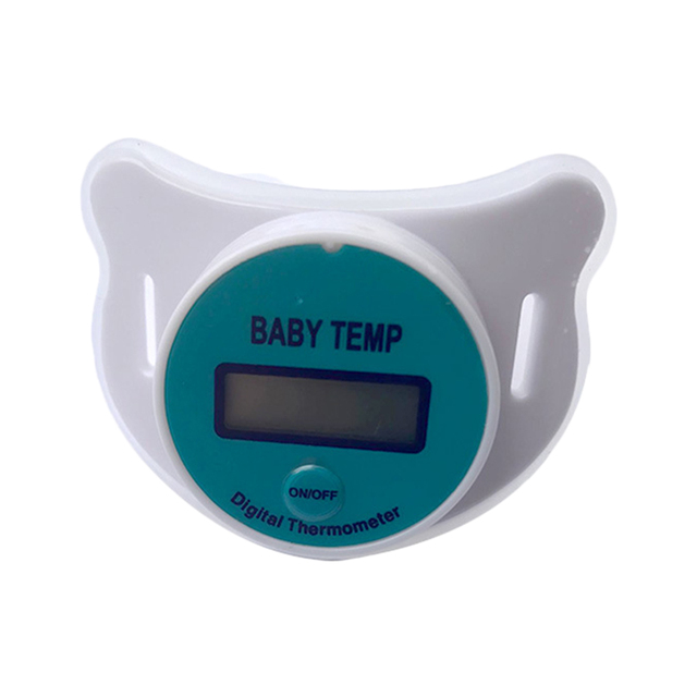 LCD Digital Baby Thermometer Oral Nipple Infant Thermometer Pacifier Electronic Temperature Measurement Tools