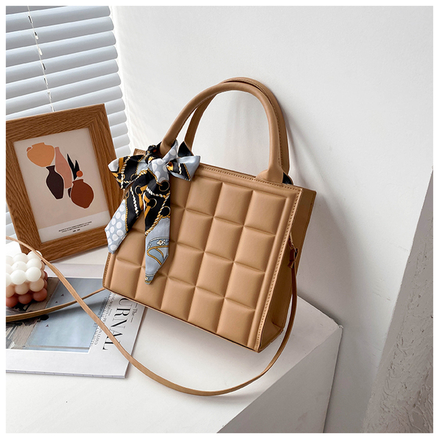 Single Strap Women Handbags Fashion Bags Ladies PU Leather Shoulder Handbag Soft Solid Color Crossbody Bag Casual Ladies Tote