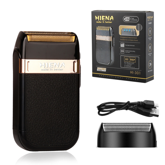 Professional Barber Hair Clipper Rechargeable Electric Finish Cutting Machine Beard Trimmer Shaver Cordless USB