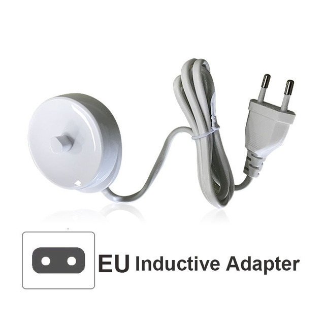 100-240V Electric Charger Compatible With Oral B Series Electric Toothbrush EU/US/UK/AU Plug Inductive Charging Dock Adapter