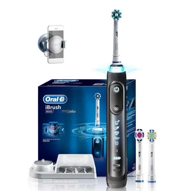 Oral-B Electric Toothbrush 9000 Deep Clean Electric Toothbrush Bluetooth Smart 3D Technology Sonic Toothbrush 6 Mode Rechargeable