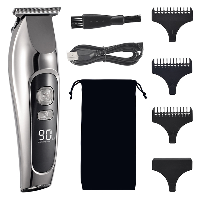 Electric Beard Trimmer For Men, Professional Cordless Month Clipper