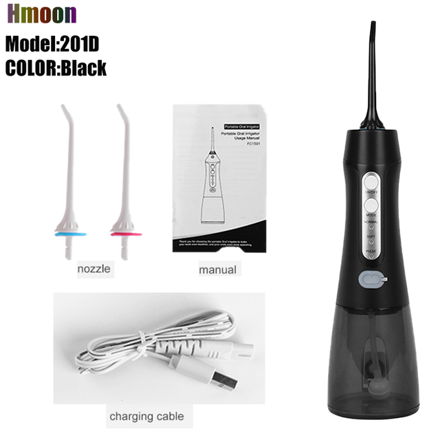 Oral Water Flosser Dental Water Flosser USB Contacts Dental Hygiene Nquipment Nightgar Portable Waterproof Dental Hygiene