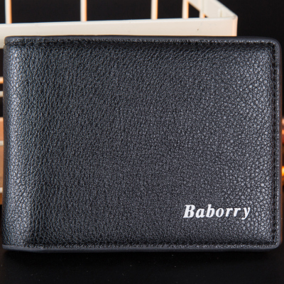 BABORRY Men's Business Aluminum Cash ID Card Holder RFID Blocking Slim Metal Wallet Coin Purse Card Credit Wallet