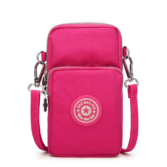 Mobile Cover Women Hanging Shoulder Mobile Phone Bag Wallet Coin Purse Zipper Small New Wild Small Messenger Bag Female