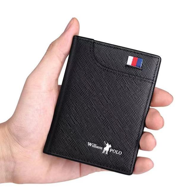 Men Wallets Men Wallets Thin Male Purse Card Holder gafskin Soft Small Purses New Design Vintage Men Short Slim Wallet