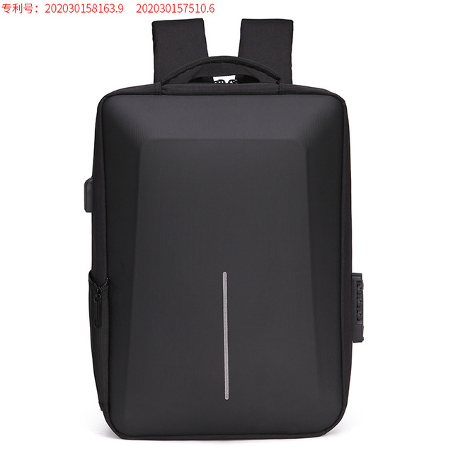 Men's Multifunctional Reflective Stripe Anti-theft Backpack 15.6 Inch Laptop Notebook USB Travel Bag Backpack Male School Bag