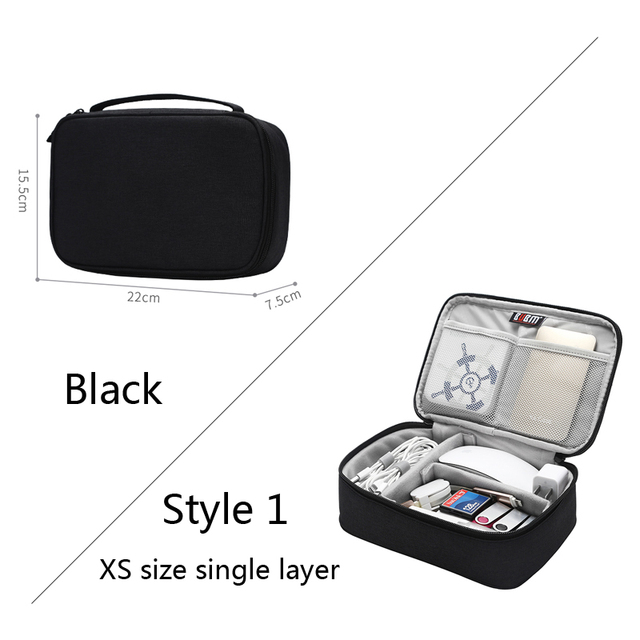 POP Digital Power Bank Bag Receive Accessories Case for ipad Cable Organizer Portable Bag for USB