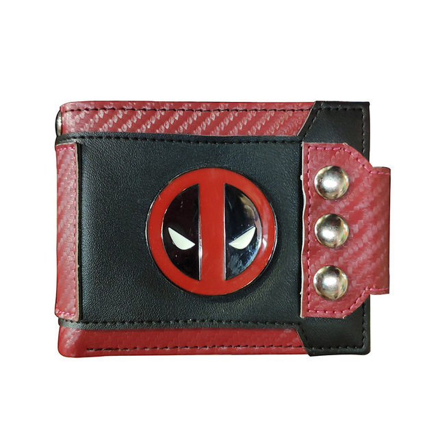 Deadpool - New Design Men's and Women's Wallet, Bifold Wallet with ID Card Slot, Cartoon