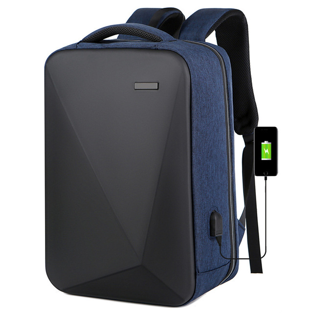 Crossten Laptop Backpack Anti-theft Lock 15.6 inch Laptop Backpack USB Charging Multifunctional Waterproof Business School Bag