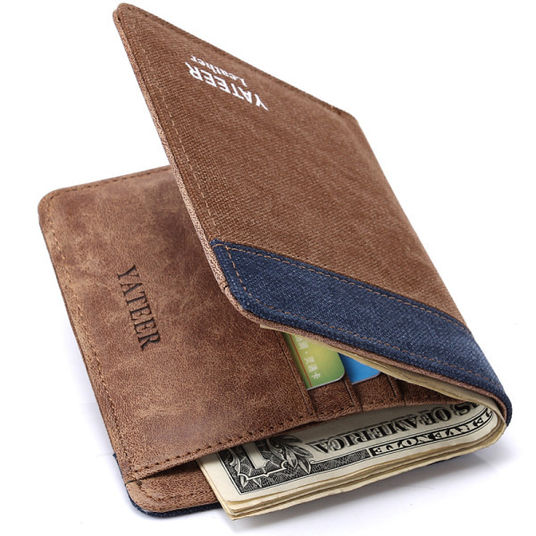 men wallets coin purse wallets for men with checkbook holder soft card case classic canvas man wallet money bag purses