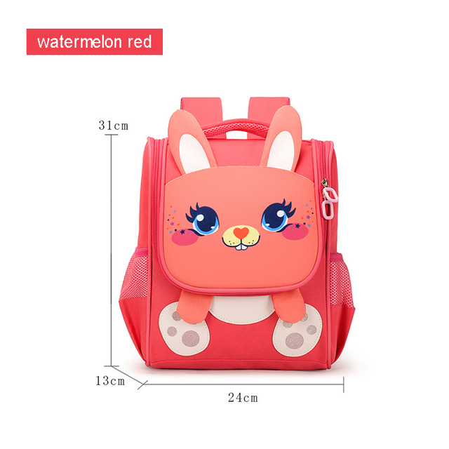 Children's school bag for girls large capacity children's backpack lightweight breathable fashion gradient princess bag for girls