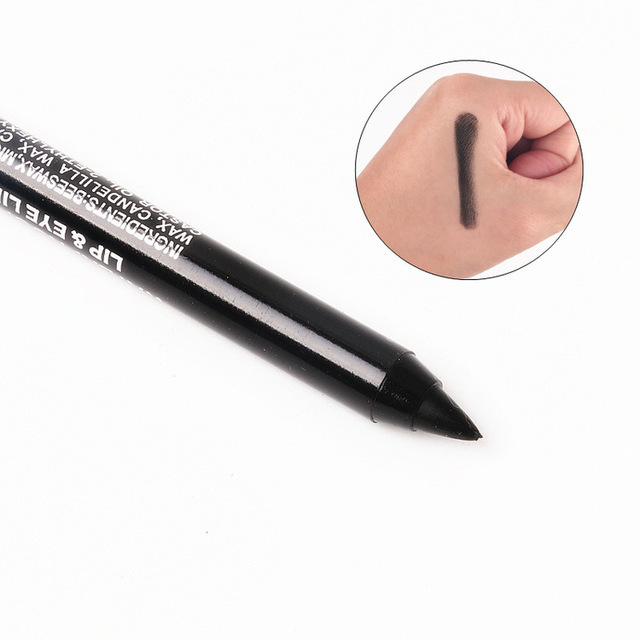 1pc Selling Charming Women Long※ Waterproof Eyeliner Pencil Pigment Silver Color Eyeliner Beauty Makeup Beauty Tools