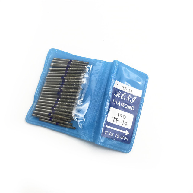 TR Dental Diamond Polishing FG High Speed ​​Dental Burs Polishing Burs 50pcs/bag TR-11/12/13/14/15