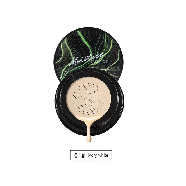 Air Cushion BB Cream Moisturizing Makeup Concealer Face Foundation With Mushroom Head Puff Cover Spots Marks Waterproof Lasting