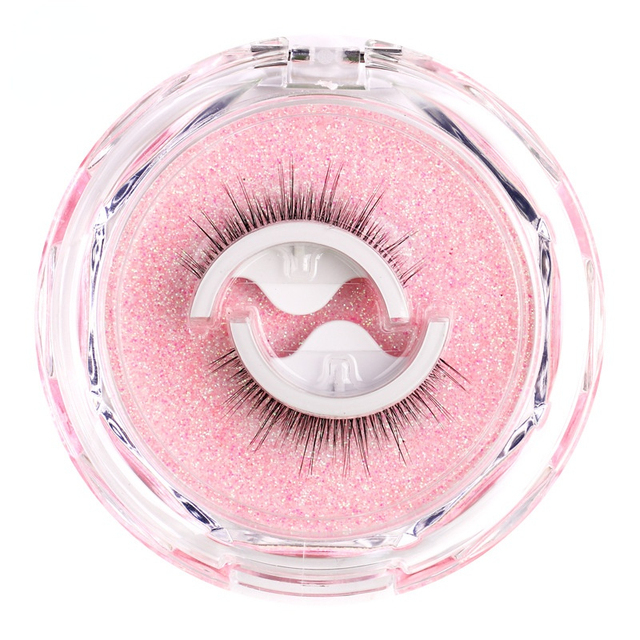 3D False Eyelashes Reusable Self-adhesive Fake Eye Lashes Glue Free Easy to Wear Natural Eyelashes Extension Makeup Tool