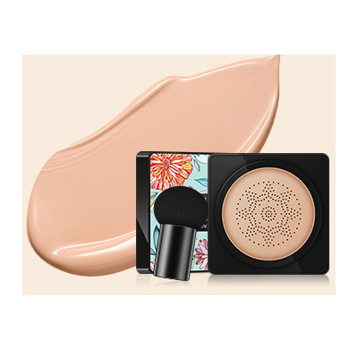 Images BB Air Cushion CC Cream Foundation Concealer Mushroom Head Whitening Waterproof Brighten Face Base Tone Korean Makeup