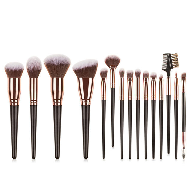 Loebig Beauty Makeup Brushes Cosmetic Brush Set Powder Foundation Blush Highlighting Eye Shadow Eyebrow Eye Lashes Make Up Tools