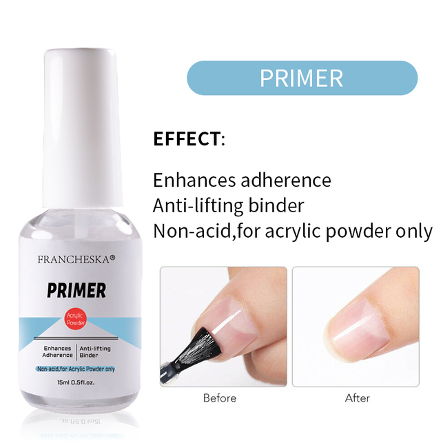 15ml Nail Primer Set Bonder Prep Dehydrator Desiccant Anti-warping Quick Drying No Need UV LED Lamp Nail Gel Polish TSLM1