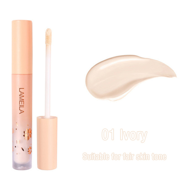 Eyes Face Concealer Liquid Cover Dark Circles Acne Natural Make Up Effect Anti Cernes Base Foundation Cream Cosmetics