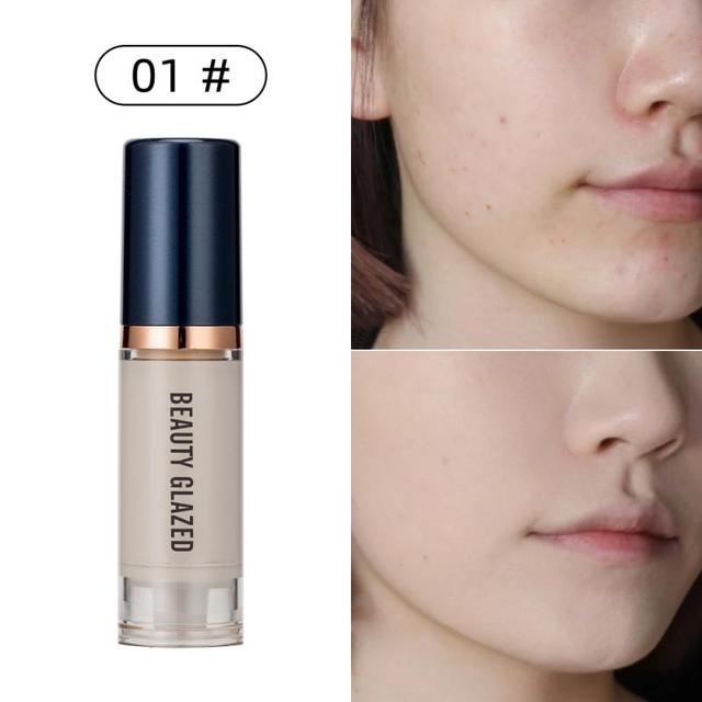 Full Coverage Matte Foundation Light Concealer Brighten Face Base Tone Whitening Face Makeup Long Lasting Liquid Cosmetic TSLM2