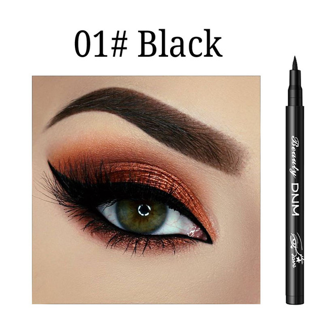 12 Colors Matte Eyeliner Waterproof Liquid Eyeliner Pen Black Blue Colored Eyeliner Long Lasting Eyeliner Pigments