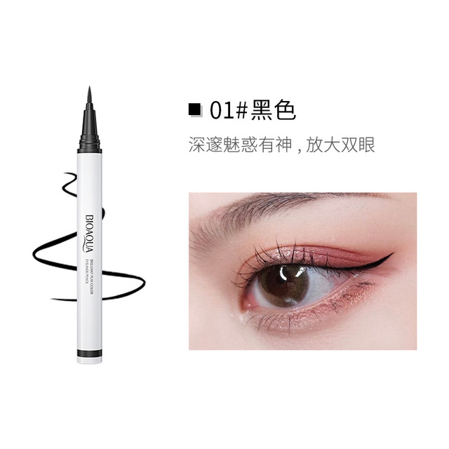 4 Colors Beauty BIOAQUA Natural Eyeliner Pencil Waterproof Precision Long Lasting Liquid Eye Liner Smooth Korea Makeup