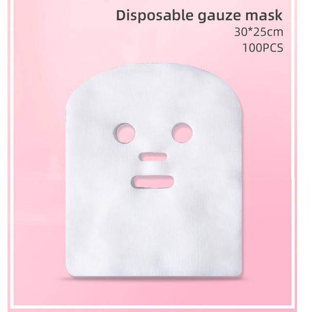 DARSONVAL 50pcs Face Gauze Facial Masks Slimming Remove Eye Pouch Facial Skin Care Mask Beauty Tools Face Gauze Mask