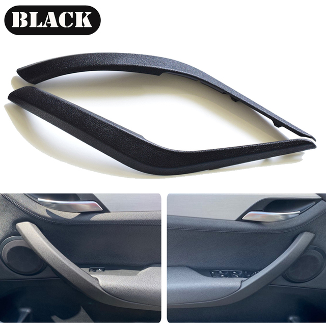 Left Right Side Car Interior Door Panel Pull Handle Cover Trim Auto Interior Door Handles Covers For BMW X1 E84 2010-2016