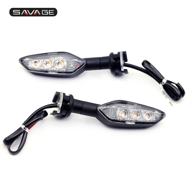 LED بدوره مصباح إشارة لياماها YZF R15 R25 R3 R125 MT-25 MT-03 MT15 MT-15 M-سلاز 150 دراجة نارية الملحقات مؤشر مصباح