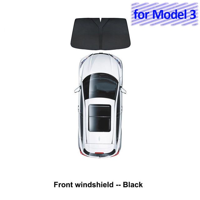 Sunshade For Tesla Model 3 2022 Car Accessories Side Window Sun Shade Privacy Louver Blinds Shade Net Rear Windshield